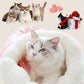🐱 50 % RABATT NU! 💤 Sovsäck för katt med 360° värme – ultramjukt material & sött tecknat mönster, ca 55*45 cm 🧶