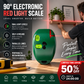 📐 50 % RABATT NU! 🔴 Infrarött laserpass med 90° rät vinkel – exakta horisontella & vertikala linjer för montering och kakelsättning 🛠️