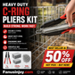 🔧 50 % RABATT NU! 💪 Kraftig C-klammerringtång för burmontering & stängsel – ergonomiskt grepp & enkel påfyllning 🐾